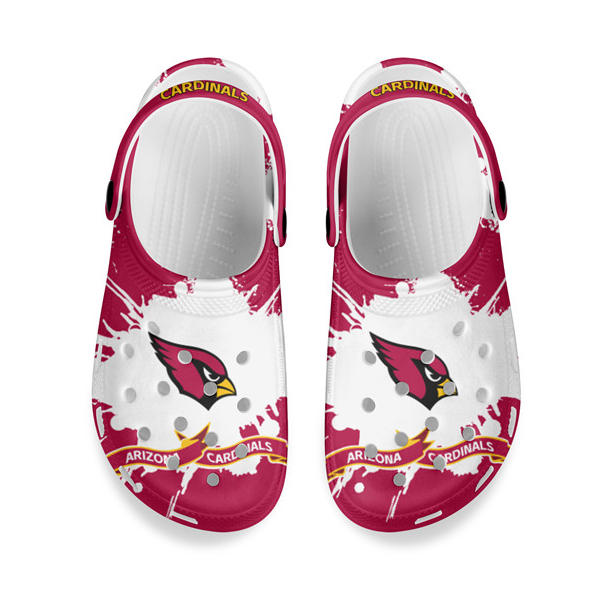 Women's Arizona Cardinals Bayaband Clog Shoes 001
